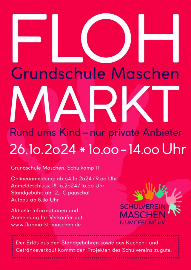 Flohmarkt Maschen - Rund ums Kind am 09.03.2024 von 11 - 16 Uhr